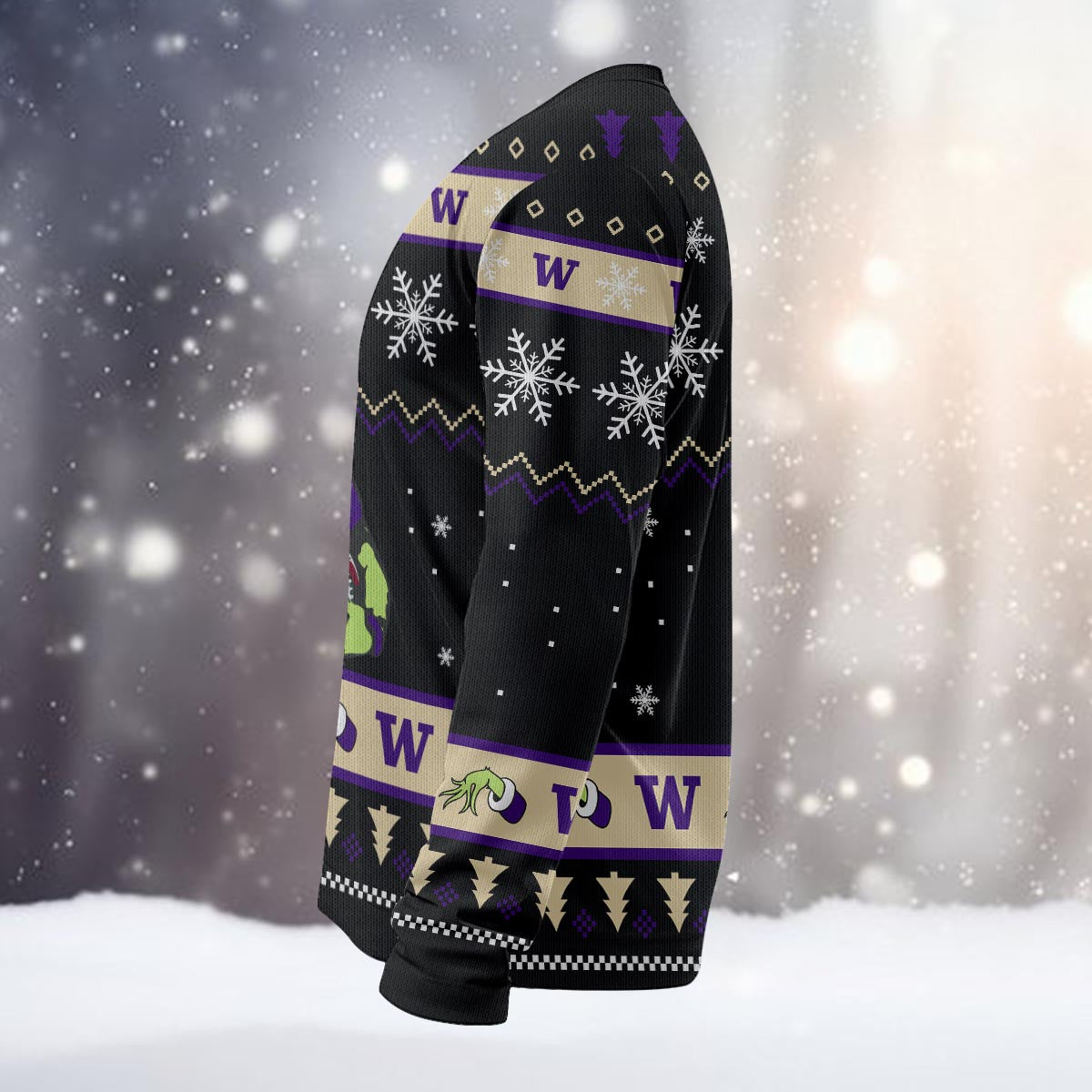 Washington Huskies Custom Chrismas Ugly Sweater