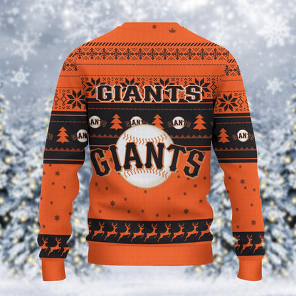 San Francisco Giants Grinch Christmas Ugly Sweater