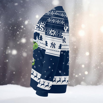 New York Yankees Grinch Christmas Ugly Sweater