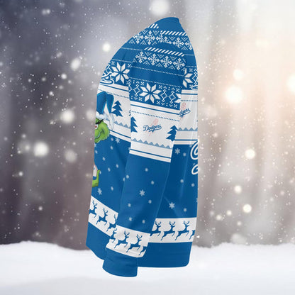 Los Angeles Dodgers Grinch Christmas Ugly Sweater