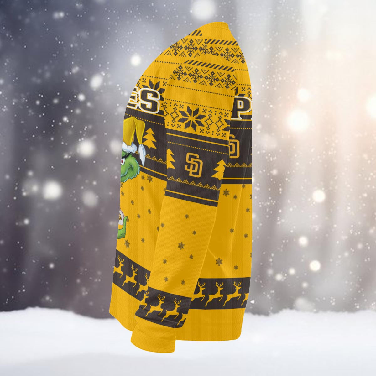 San Diego Padres Grinch Christmas Ugly Sweater