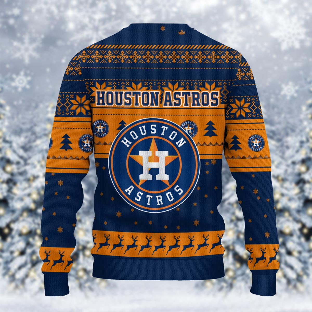 Houston Astros Grinch Christmas Ugly Sweater
