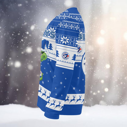 Toronto Blue Jays Grinch Christmas Ugly Sweater