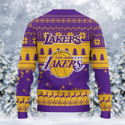 Los Angeles Lakers Grinch Christmas Ugly Sweater