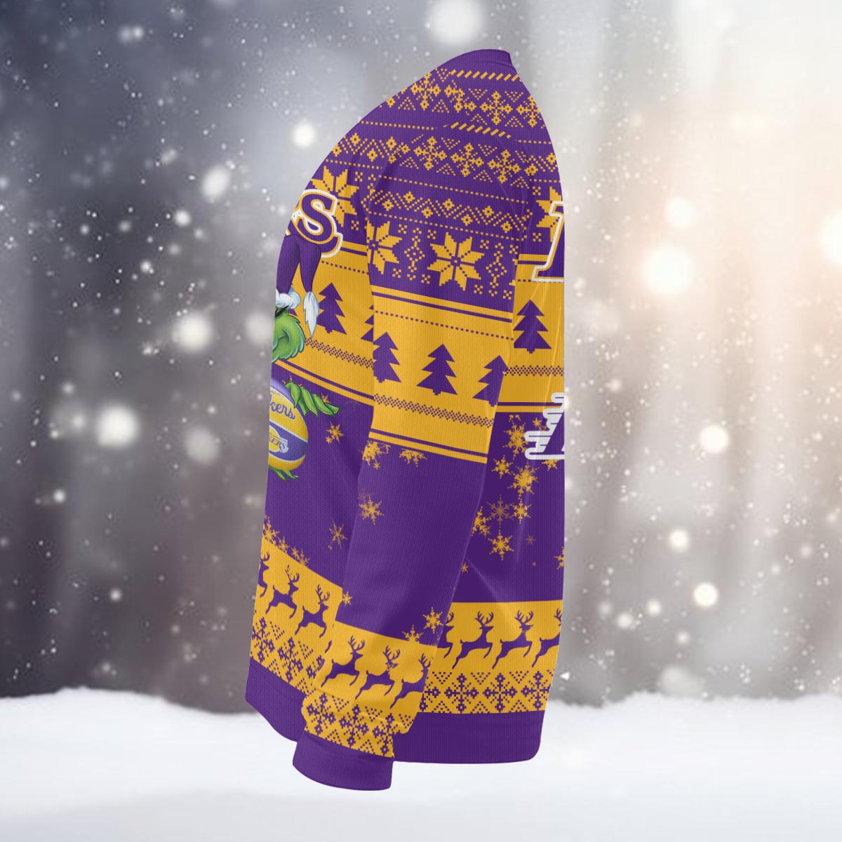 Los Angeles Lakers Grinch Christmas Ugly Sweater