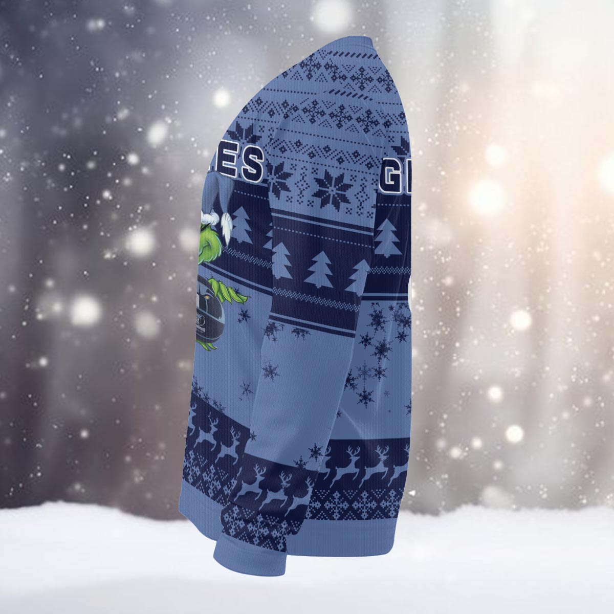 Memphis Grizzlies Grinch Christmas Ugly Sweater