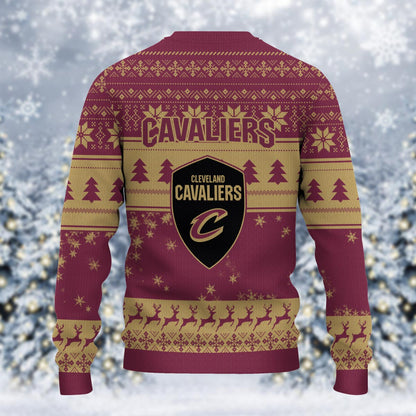 Cleveland Cavaliers Grinch Christmas Ugly Sweater