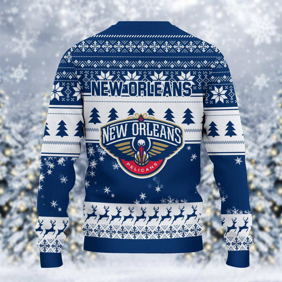 New Orleans Pelicans Grinch Christmas Ugly Sweater