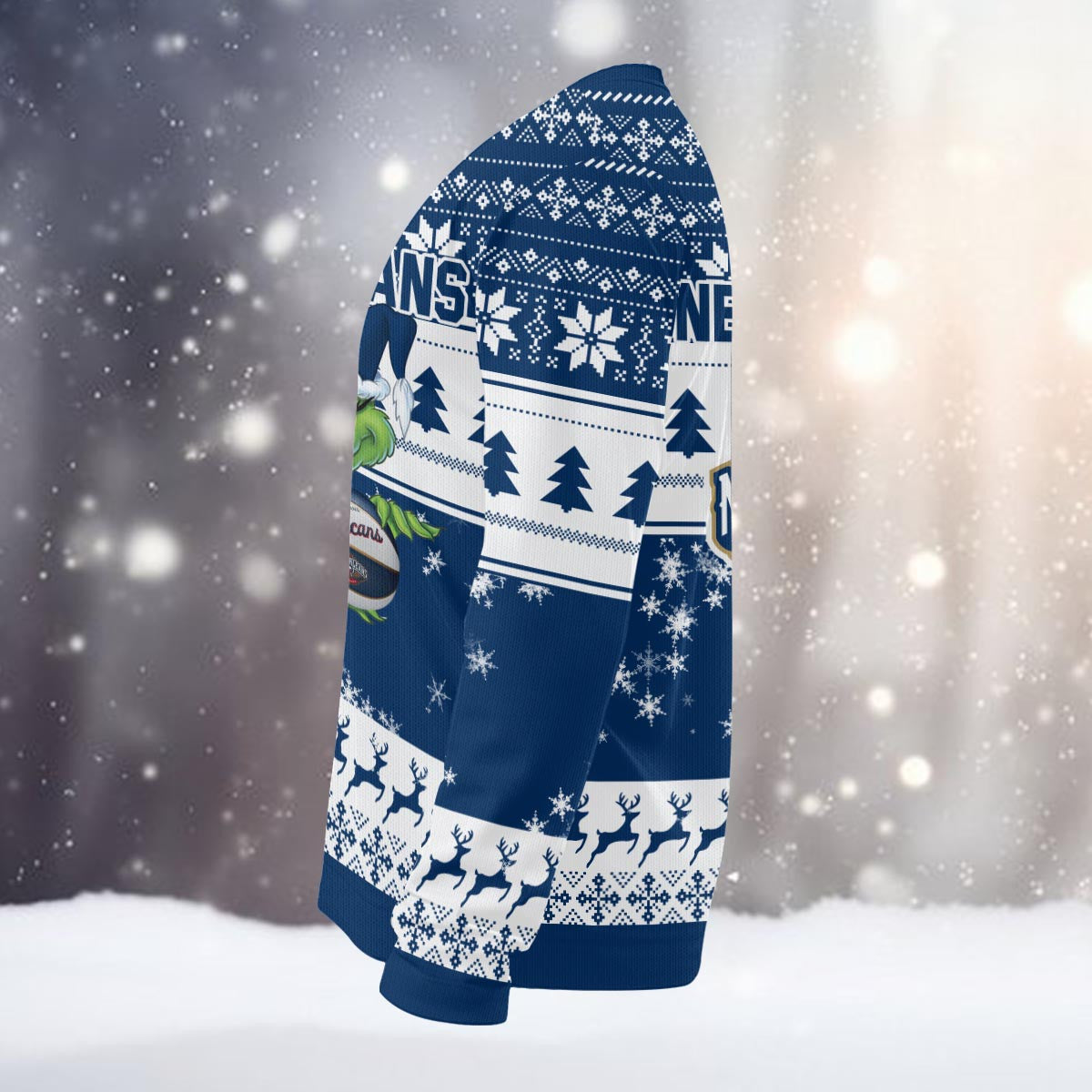 New Orleans Pelicans Grinch Christmas Ugly Sweater