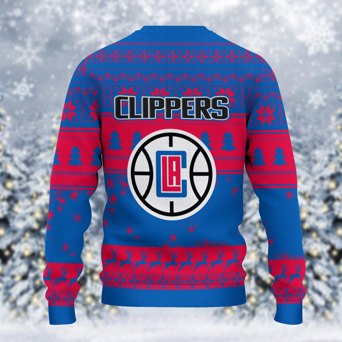 Los Angeles Clippers Grinch Christmas Ugly Sweater