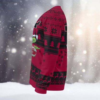 Miami Heat Grinch Christmas Ugly Sweater
