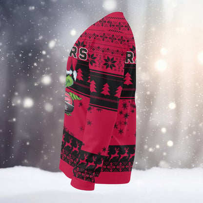 Toronto Raptors Grinch Christmas Ugly Sweater