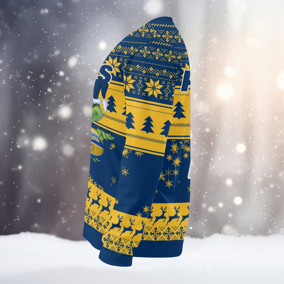 Indiana Pacers Grinch Christmas Ugly Sweater