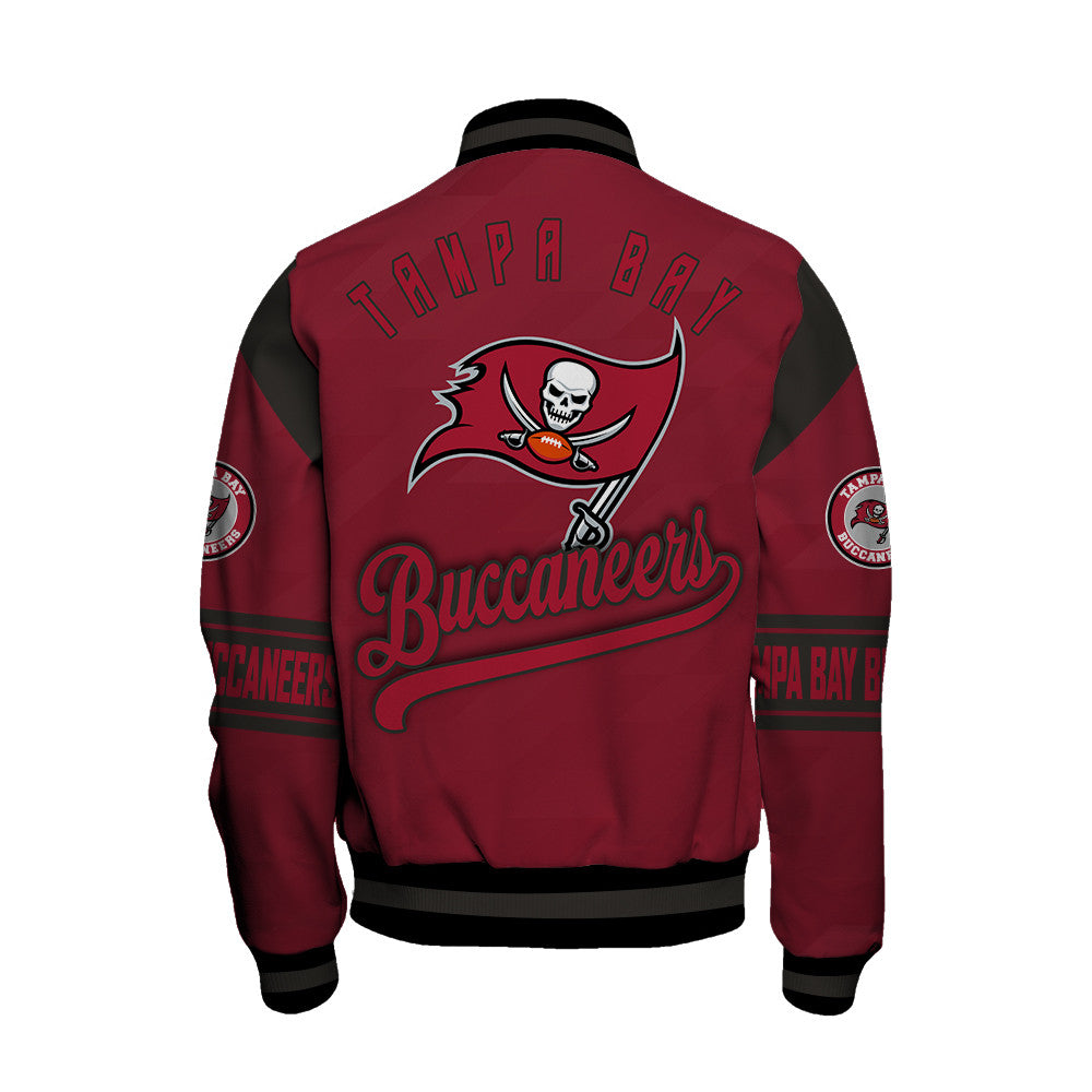 Tampa Bay Buccaneers American Football League Pattern Varsity Jacket Sh1 V2