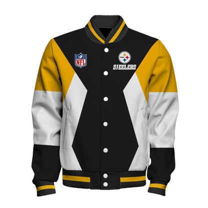 Pittsburgh Steelers National Football League 2026 Unique Design Unisex Varsity Jacket
