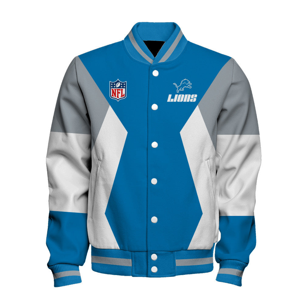 Detroit Lions National Football League 2026 Unique Design Unisex Varsity Jacket