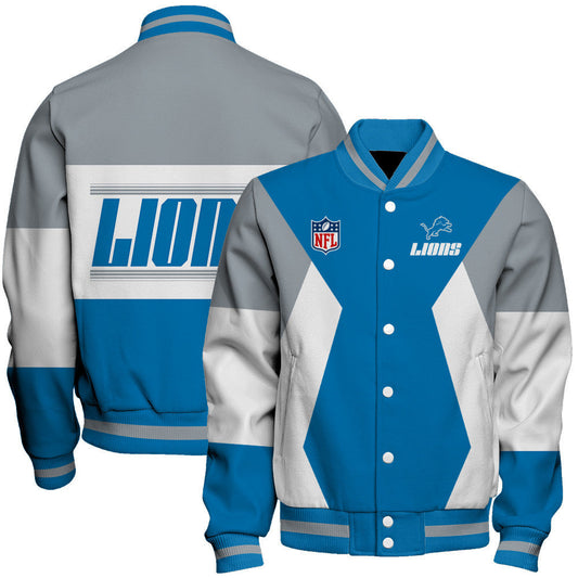 Detroit Lions National Football League 2026 Unique Design Unisex Varsity Jacket