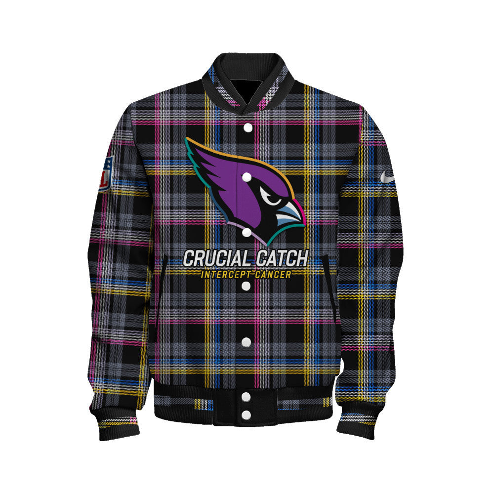 Arizona Cardinals National Football League 2026 Crucial Catch Unisex Varsity Jacket