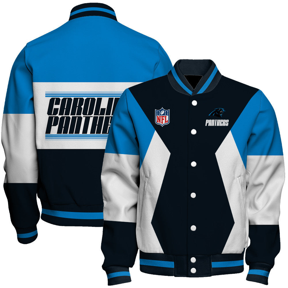Carolina Panthers National Football League 2026 Unique Design Unisex Varsity Jacket