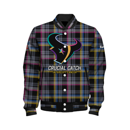 Houston Texans National Football League 2026 Crucial Catch Unisex Varsity Jacket