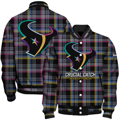 Houston Texans National Football League 2026 Crucial Catch Unisex Varsity Jacket