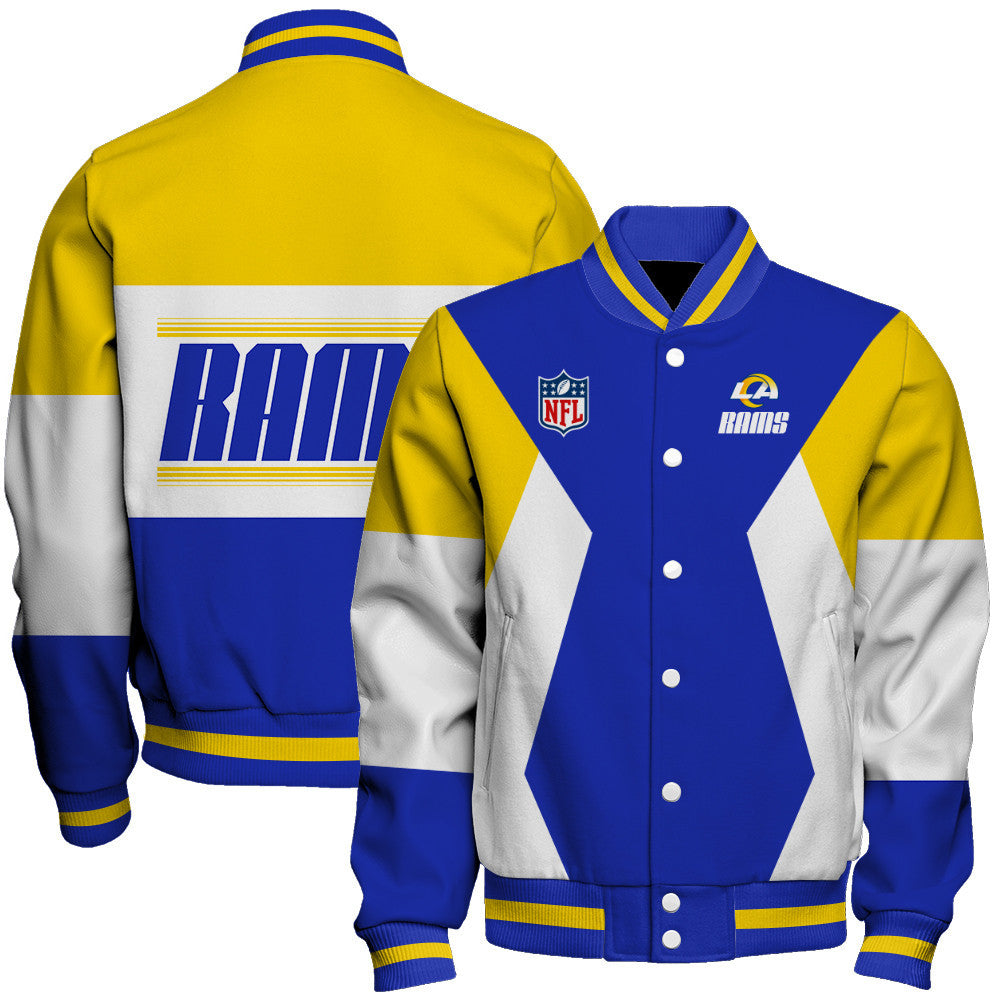 Los Angeles Rams National Football League 2026 Unique Design Unisex Varsity Jacket