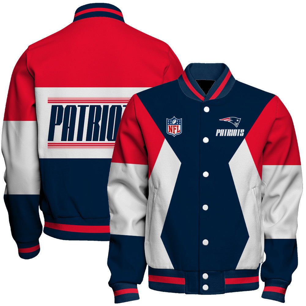 New England Patriots National Football League 2026 Unique Design Unisex Varsity Jacket