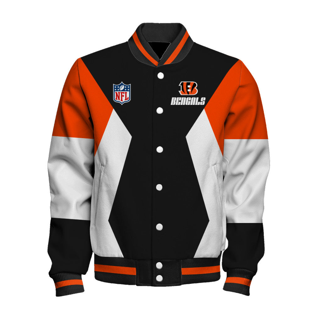 Cincinnati Bengals National Football League 2026 Unique Design Unisex Varsity Jacket