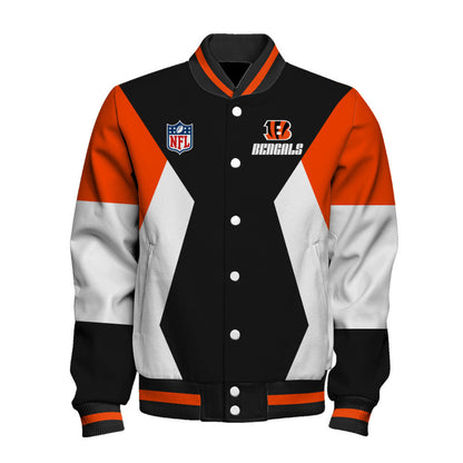 Cincinnati Bengals National Football League 2026 Unique Design Unisex Varsity Jacket