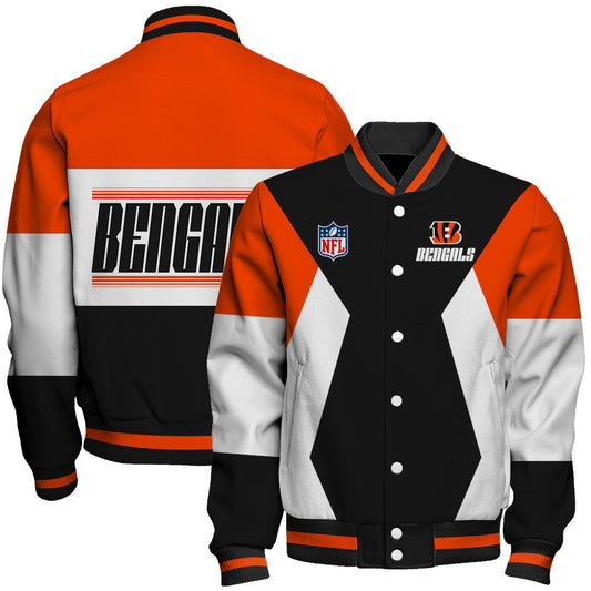 Cincinnati Bengals National Football League 2026 Unique Design Unisex Varsity Jacket