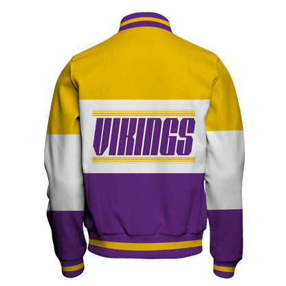 Minnesota Vikings National Football League 2026 Unique Design Unisex Varsity Jacket
