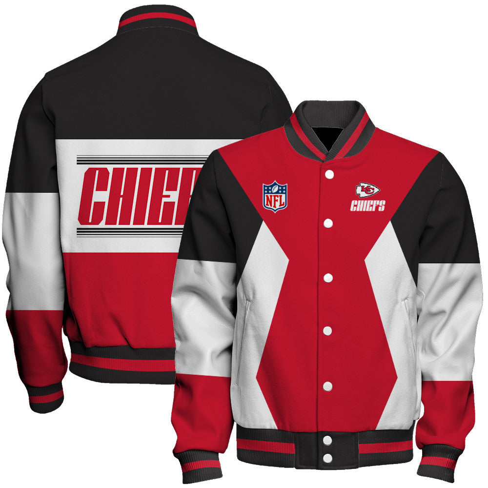 Kansas City Chiefs National Football League 2026 Unique Design Unisex Varsity Jacket