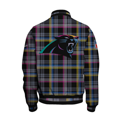 Carolina Panthers National Football League 2026 Crucial Catch Unisex Varsity Jacket