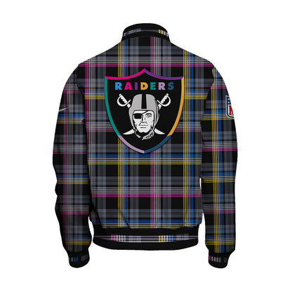 Las Vegas Raiders National Football League 2026 Crucial Catch Unisex Varsity Jacket