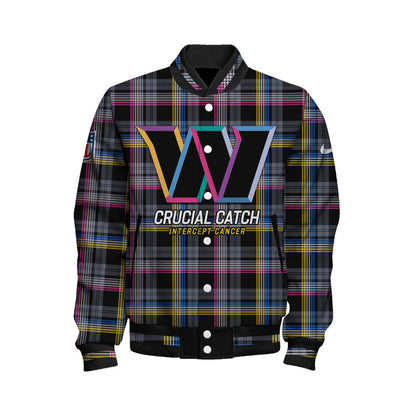 Washington Commanders National Football League 2026 Crucial Catch Unisex Varsity Jacket