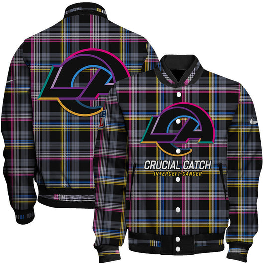 Los Angeles Rams National Football League 2026 Crucial Catch Unisex Varsity Jacket