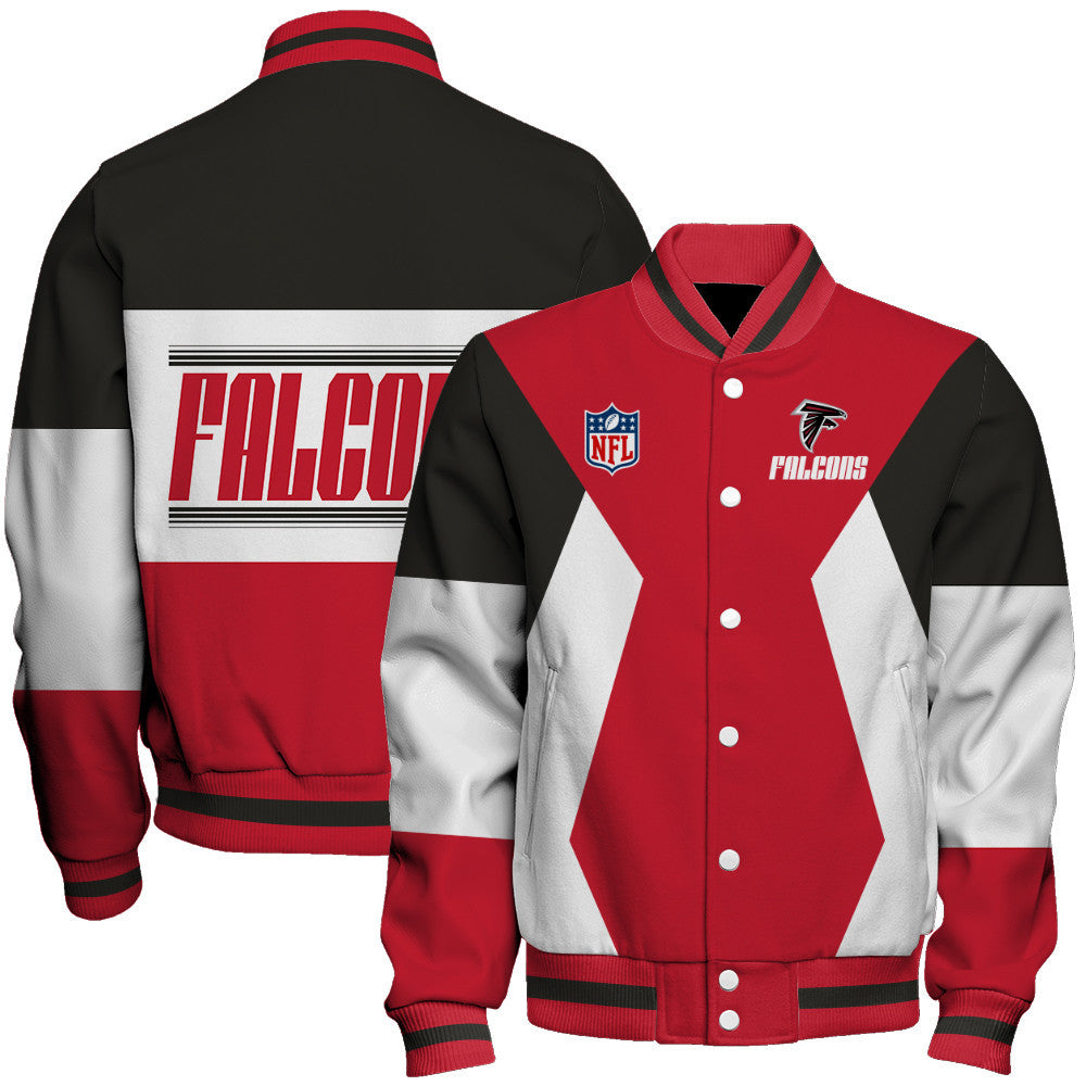 Atlanta Falcons National Football League 2026 Unique Design Unisex Varsity Jacket