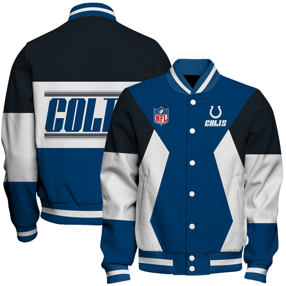 Indianapolis Colts National Football League 2026 Unique Design Unisex Varsity Jacket