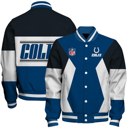 Indianapolis Colts National Football League 2026 Unique Design Unisex Varsity Jacket