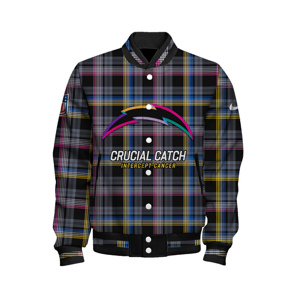 Los Angeles Chargers National Football League 2026 Crucial Catch Unisex Varsity Jacket