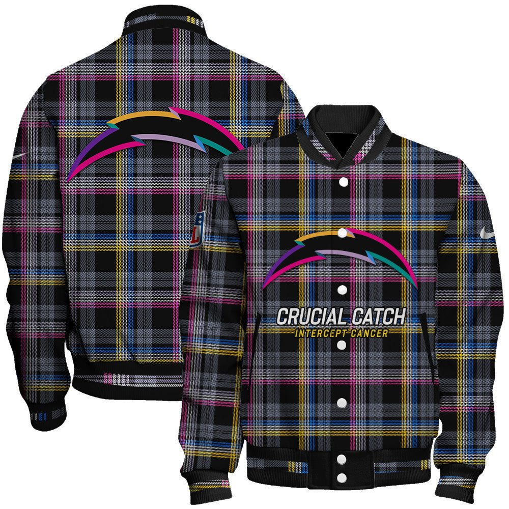 Los Angeles Chargers National Football League 2026 Crucial Catch Unisex Varsity Jacket