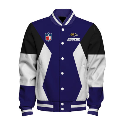 Baltimore Ravens National Football League 2026 Unique Design Unisex Varsity Jacket