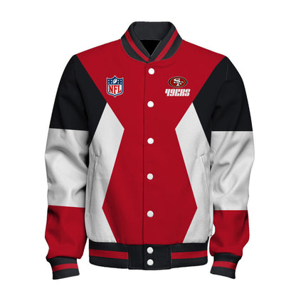 San Francisco 49ers National Football League 2026 Unique Design Unisex Varsity Jacket