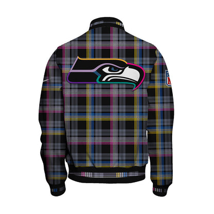 Seattle Seahawks National Football League 2026 Crucial Catch Unisex Varsity Jacket