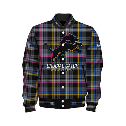Detroit Lions National Football League 2026 Crucial Catch Unisex Varsity Jacket