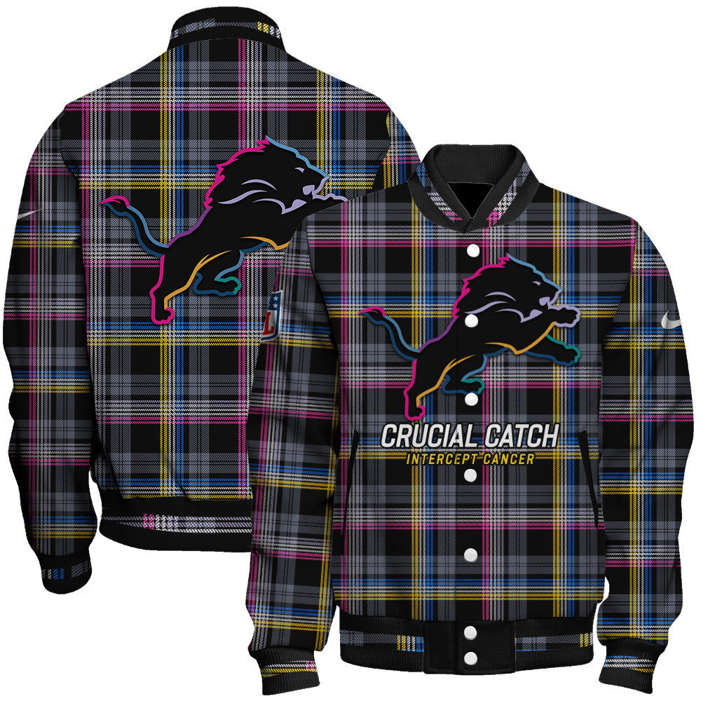Detroit Lions National Football League 2026 Crucial Catch Unisex Varsity Jacket
