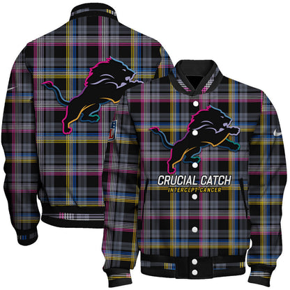 Detroit Lions National Football League 2026 Crucial Catch Unisex Varsity Jacket