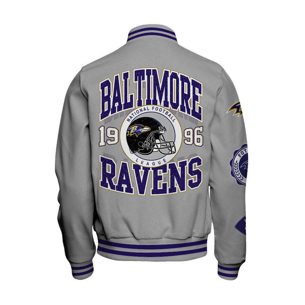 Baltimore Ravens 2026 Feel The Power Unisex Varsity Jacket