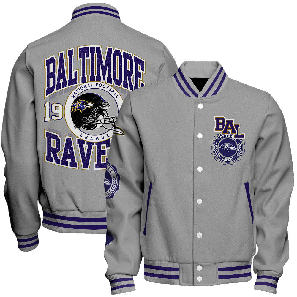 Baltimore Ravens 2026 Feel The Power Unisex Varsity Jacket