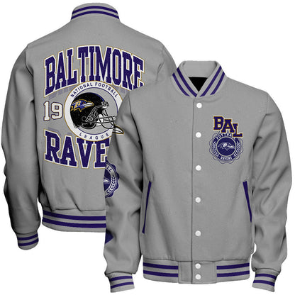 Baltimore Ravens 2026 Feel The Power Unisex Varsity Jacket